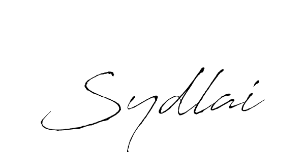 Create a beautiful signature design for name Sydlai. With this signature (Antro_Vectra) fonts, you can make a handwritten signature for free. Sydlai signature style 6 images and pictures png