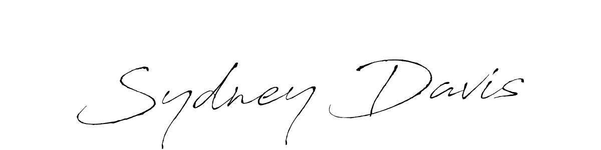 Similarly Antro_Vectra is the best handwritten signature design. Signature creator online .You can use it as an online autograph creator for name Sydney Davis. Sydney Davis signature style 6 images and pictures png