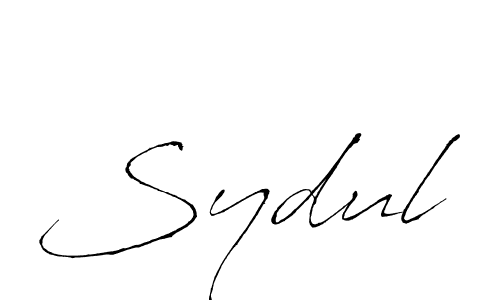 It looks lik you need a new signature style for name Sydul. Design unique handwritten (Antro_Vectra) signature with our free signature maker in just a few clicks. Sydul signature style 6 images and pictures png