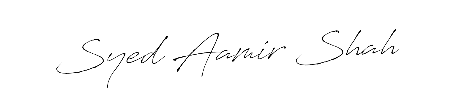 You should practise on your own different ways (Antro_Vectra) to write your name (Syed Aamir Shah) in signature. don't let someone else do it for you. Syed Aamir Shah signature style 6 images and pictures png