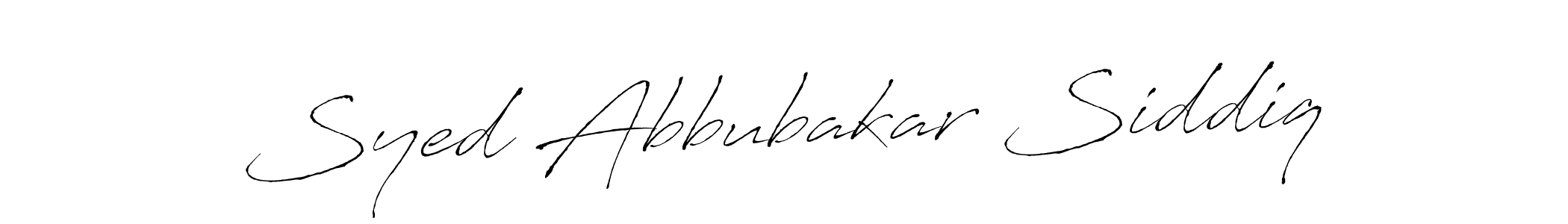 You can use this online signature creator to create a handwritten signature for the name Syed Abbubakar Siddiq. This is the best online autograph maker. Syed Abbubakar Siddiq signature style 6 images and pictures png