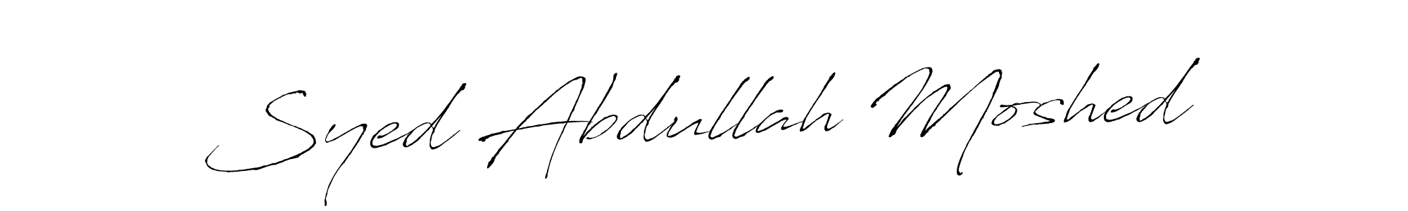 You should practise on your own different ways (Antro_Vectra) to write your name (Syed Abdullah Moshed) in signature. don't let someone else do it for you. Syed Abdullah Moshed signature style 6 images and pictures png