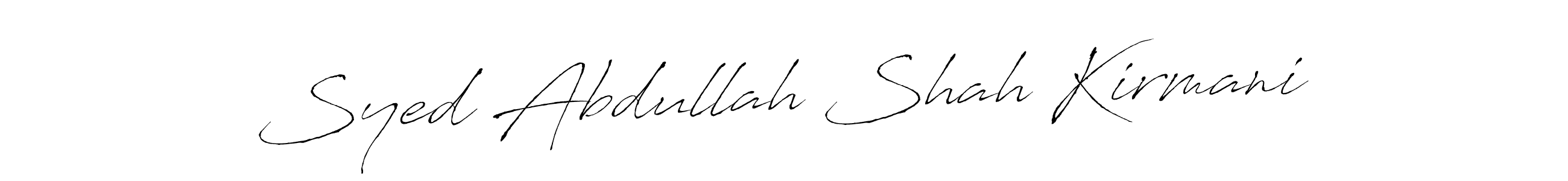 Make a short Syed Abdullah Shah Kirmani signature style. Manage your documents anywhere anytime using Antro_Vectra. Create and add eSignatures, submit forms, share and send files easily. Syed Abdullah Shah Kirmani signature style 6 images and pictures png