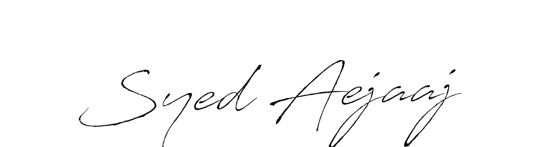 It looks lik you need a new signature style for name Syed Aejaaj. Design unique handwritten (Antro_Vectra) signature with our free signature maker in just a few clicks. Syed Aejaaj signature style 6 images and pictures png