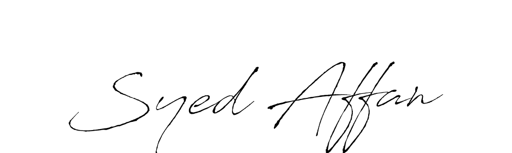 Also You can easily find your signature by using the search form. We will create Syed Affan name handwritten signature images for you free of cost using Antro_Vectra sign style. Syed Affan signature style 6 images and pictures png