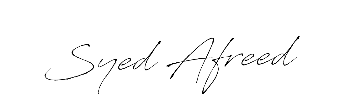 Use a signature maker to create a handwritten signature online. With this signature software, you can design (Antro_Vectra) your own signature for name Syed Afreed. Syed Afreed signature style 6 images and pictures png