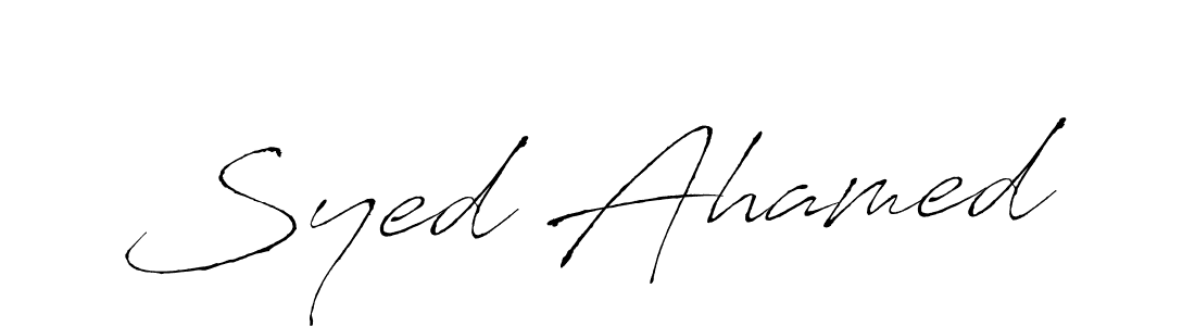 You can use this online signature creator to create a handwritten signature for the name Syed Ahamed. This is the best online autograph maker. Syed Ahamed signature style 6 images and pictures png
