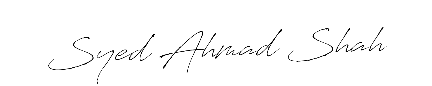 Once you've used our free online signature maker to create your best signature Antro_Vectra style, it's time to enjoy all of the benefits that Syed Ahmad Shah name signing documents. Syed Ahmad Shah signature style 6 images and pictures png