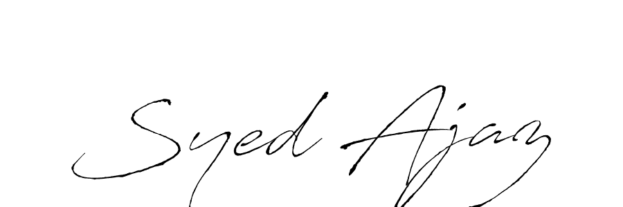 Here are the top 10 professional signature styles for the name Syed Ajaz. These are the best autograph styles you can use for your name. Syed Ajaz signature style 6 images and pictures png