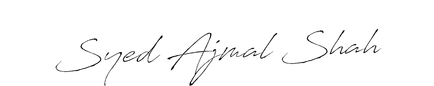 Similarly Antro_Vectra is the best handwritten signature design. Signature creator online .You can use it as an online autograph creator for name Syed Ajmal Shah. Syed Ajmal Shah signature style 6 images and pictures png