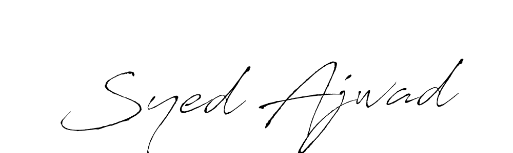 This is the best signature style for the Syed Ajwad name. Also you like these signature font (Antro_Vectra). Mix name signature. Syed Ajwad signature style 6 images and pictures png