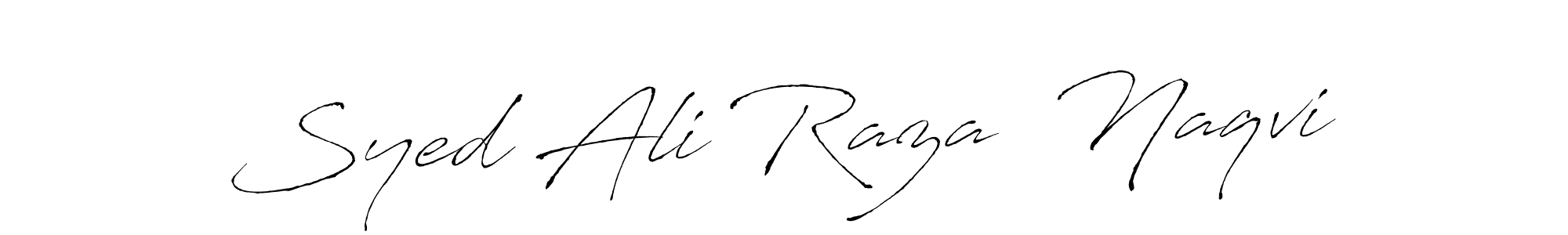 See photos of Syed Ali Raza  Naqvi official signature by Spectra . Check more albums & portfolios. Read reviews & check more about Antro_Vectra font. Syed Ali Raza  Naqvi signature style 6 images and pictures png