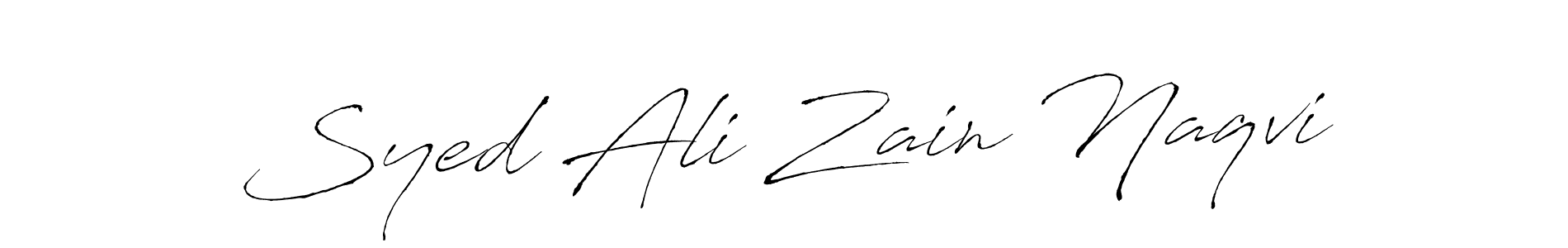 The best way (Antro_Vectra) to make a short signature is to pick only two or three words in your name. The name Syed Ali Zain Naqvi include a total of six letters. For converting this name. Syed Ali Zain Naqvi signature style 6 images and pictures png