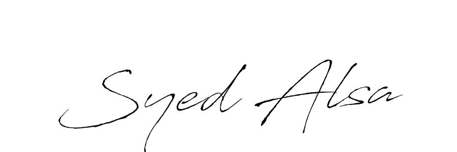 Make a beautiful signature design for name Syed Alsa. Use this online signature maker to create a handwritten signature for free. Syed Alsa signature style 6 images and pictures png
