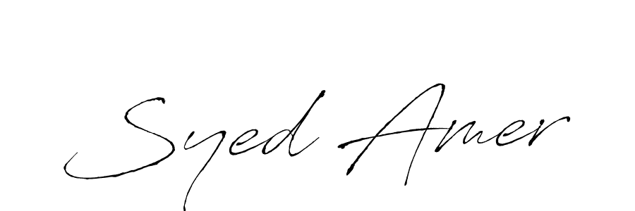 Once you've used our free online signature maker to create your best signature Antro_Vectra style, it's time to enjoy all of the benefits that Syed Amer name signing documents. Syed Amer signature style 6 images and pictures png