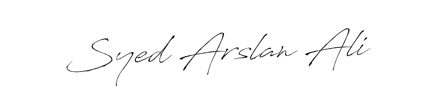 You should practise on your own different ways (Antro_Vectra) to write your name (Syed Arslan Ali) in signature. don't let someone else do it for you. Syed Arslan Ali signature style 6 images and pictures png
