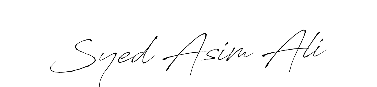 Make a beautiful signature design for name Syed Asim Ali. Use this online signature maker to create a handwritten signature for free. Syed Asim Ali signature style 6 images and pictures png