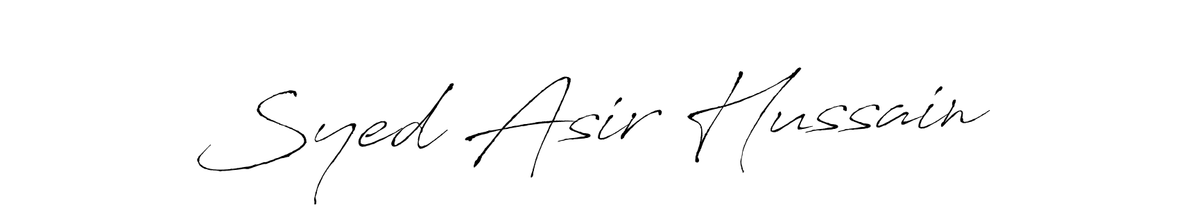 This is the best signature style for the Syed Asir Hussain name. Also you like these signature font (Antro_Vectra). Mix name signature. Syed Asir Hussain signature style 6 images and pictures png