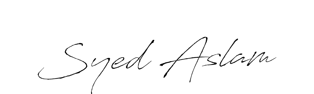 How to Draw Syed Aslam signature style? Antro_Vectra is a latest design signature styles for name Syed Aslam. Syed Aslam signature style 6 images and pictures png