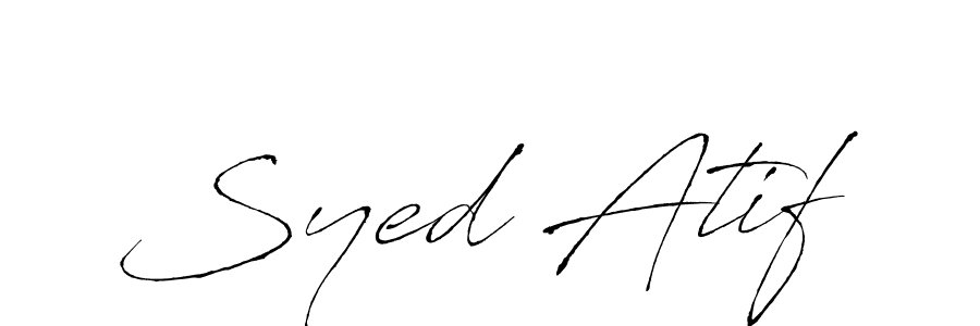 This is the best signature style for the Syed Atif name. Also you like these signature font (Antro_Vectra). Mix name signature. Syed Atif signature style 6 images and pictures png