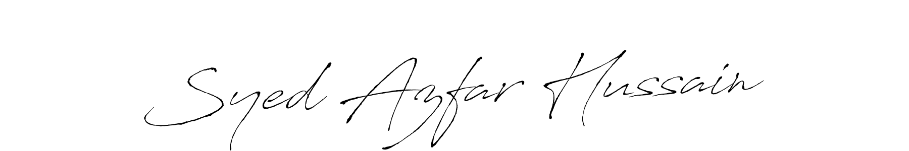 How to make Syed Azfar Hussain signature? Antro_Vectra is a professional autograph style. Create handwritten signature for Syed Azfar Hussain name. Syed Azfar Hussain signature style 6 images and pictures png