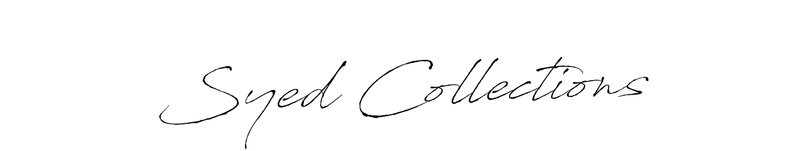 Also we have Syed Collections name is the best signature style. Create professional handwritten signature collection using Antro_Vectra autograph style. Syed Collections signature style 6 images and pictures png