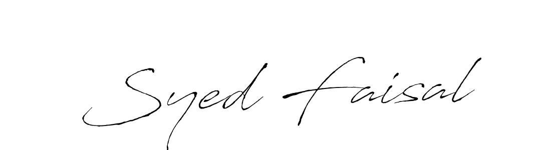 Antro_Vectra is a professional signature style that is perfect for those who want to add a touch of class to their signature. It is also a great choice for those who want to make their signature more unique. Get Syed Faisal name to fancy signature for free. Syed Faisal signature style 6 images and pictures png