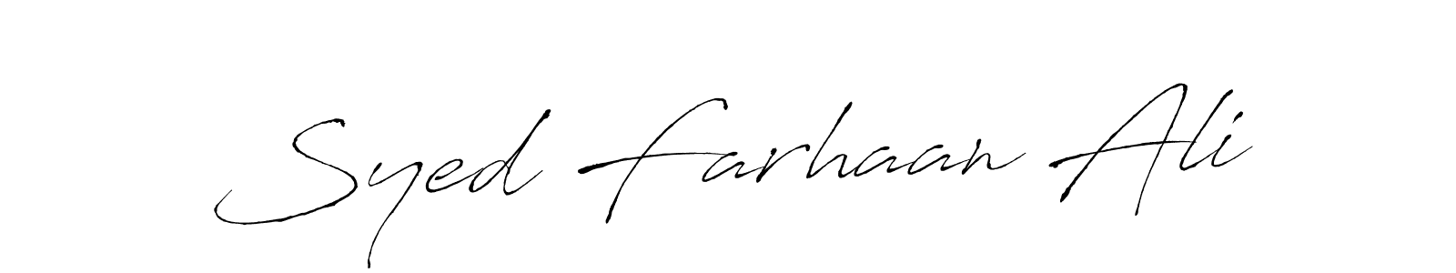 Once you've used our free online signature maker to create your best signature Antro_Vectra style, it's time to enjoy all of the benefits that Syed Farhaan Ali name signing documents. Syed Farhaan Ali signature style 6 images and pictures png