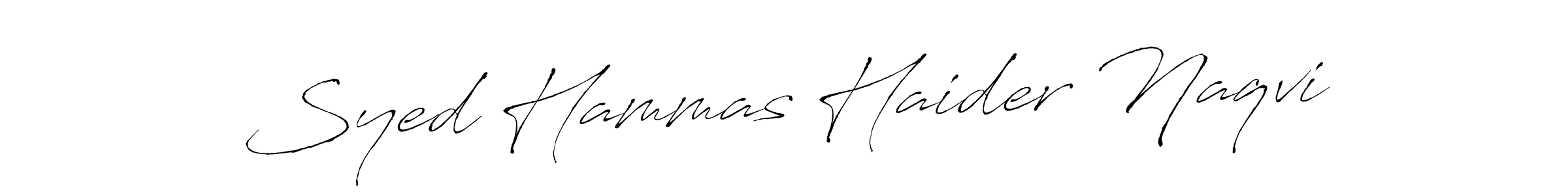 if you are searching for the best signature style for your name Syed Hammas Haider Naqvi. so please give up your signature search. here we have designed multiple signature styles  using Antro_Vectra. Syed Hammas Haider Naqvi signature style 6 images and pictures png