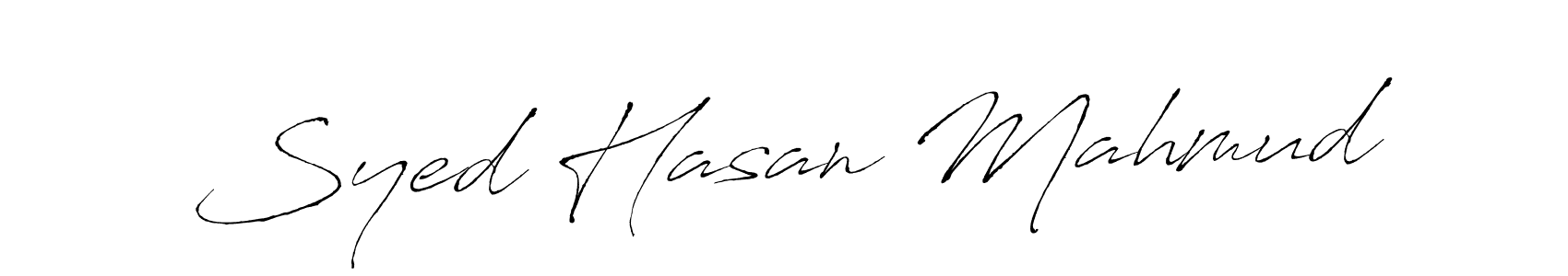 if you are searching for the best signature style for your name Syed Hasan Mahmud. so please give up your signature search. here we have designed multiple signature styles  using Antro_Vectra. Syed Hasan Mahmud signature style 6 images and pictures png