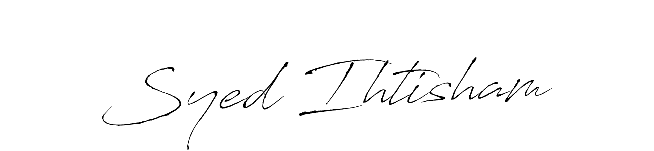 Here are the top 10 professional signature styles for the name Syed Ihtisham. These are the best autograph styles you can use for your name. Syed Ihtisham signature style 6 images and pictures png