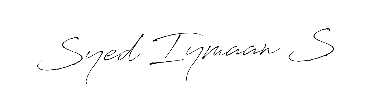 How to Draw Syed Iymaan S signature style? Antro_Vectra is a latest design signature styles for name Syed Iymaan S. Syed Iymaan S signature style 6 images and pictures png