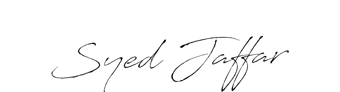 Design your own signature with our free online signature maker. With this signature software, you can create a handwritten (Antro_Vectra) signature for name Syed Jaffar. Syed Jaffar signature style 6 images and pictures png