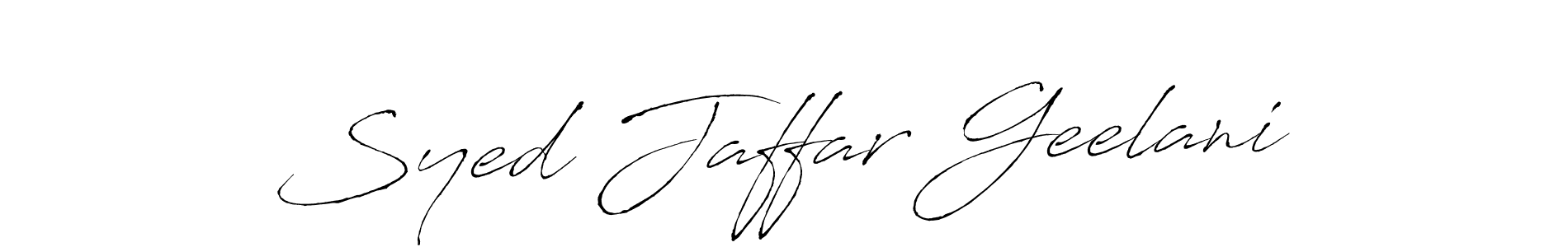 Once you've used our free online signature maker to create your best signature Antro_Vectra style, it's time to enjoy all of the benefits that Syed Jaffar Geelani name signing documents. Syed Jaffar Geelani signature style 6 images and pictures png