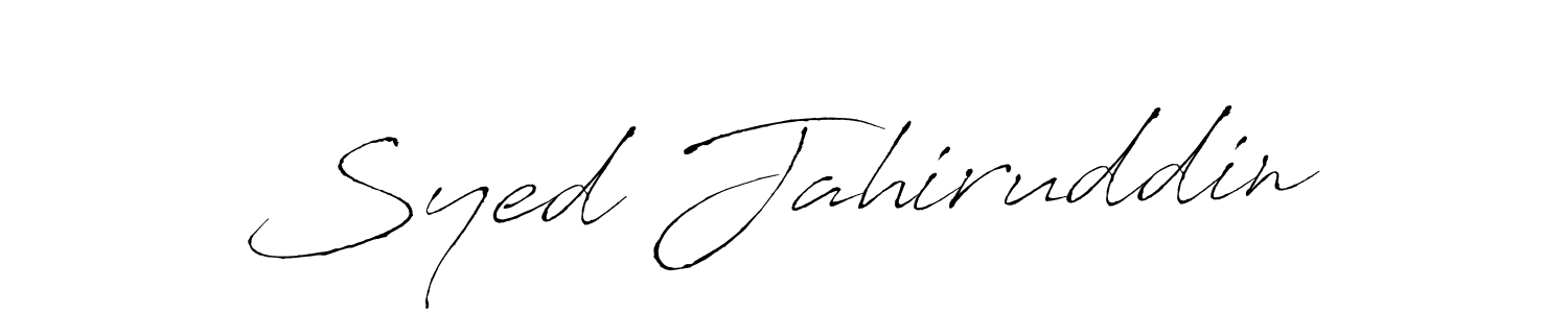Also You can easily find your signature by using the search form. We will create Syed Jahiruddin name handwritten signature images for you free of cost using Antro_Vectra sign style. Syed Jahiruddin signature style 6 images and pictures png