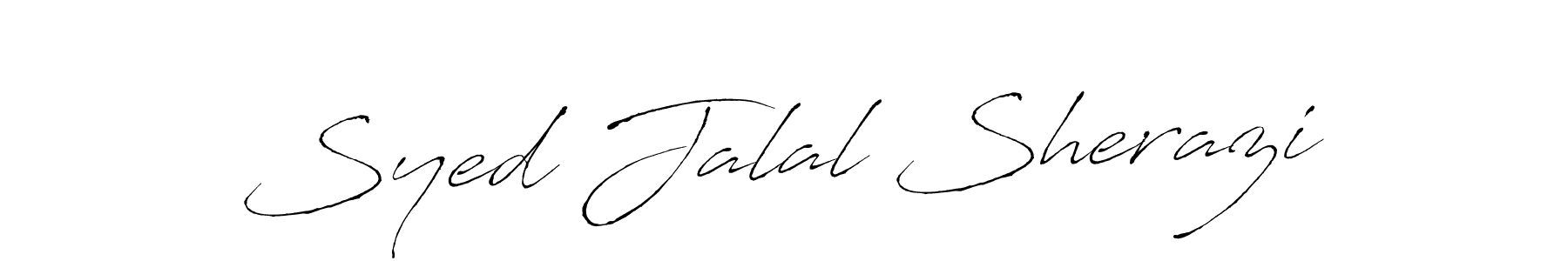 Also we have Syed Jalal Sherazi name is the best signature style. Create professional handwritten signature collection using Antro_Vectra autograph style. Syed Jalal Sherazi signature style 6 images and pictures png