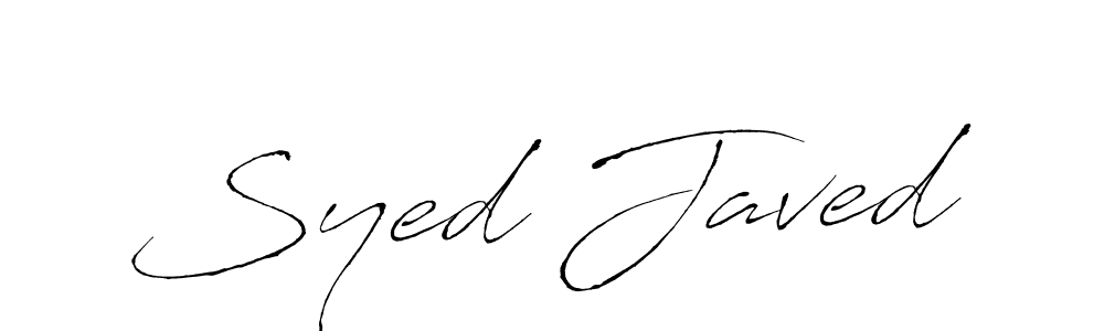 You should practise on your own different ways (Antro_Vectra) to write your name (Syed Javed) in signature. don't let someone else do it for you. Syed Javed signature style 6 images and pictures png