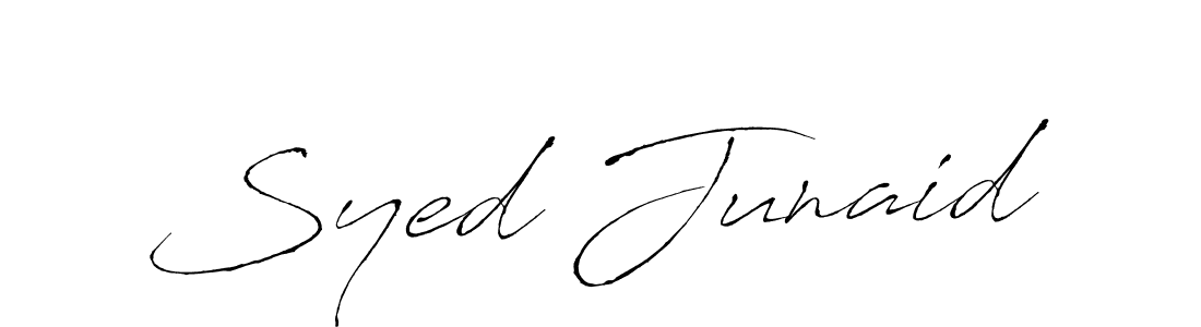 It looks lik you need a new signature style for name Syed Junaid. Design unique handwritten (Antro_Vectra) signature with our free signature maker in just a few clicks. Syed Junaid signature style 6 images and pictures png