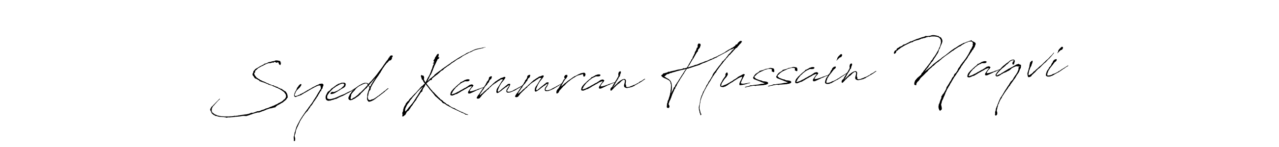 Similarly Antro_Vectra is the best handwritten signature design. Signature creator online .You can use it as an online autograph creator for name Syed Kammran Hussain Naqvi. Syed Kammran Hussain Naqvi signature style 6 images and pictures png
