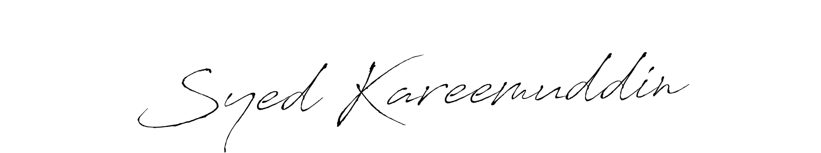 It looks lik you need a new signature style for name Syed Kareemuddin. Design unique handwritten (Antro_Vectra) signature with our free signature maker in just a few clicks. Syed Kareemuddin signature style 6 images and pictures png