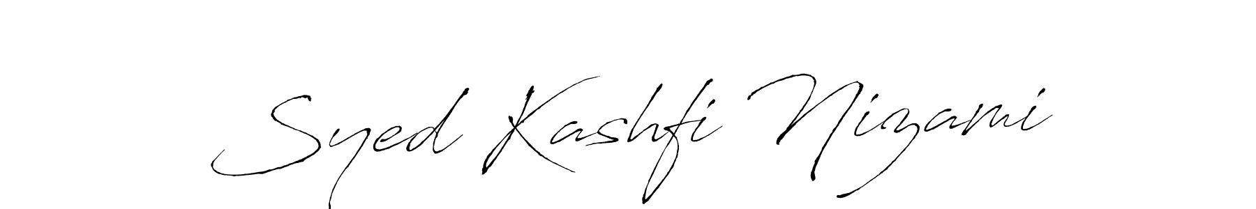 It looks lik you need a new signature style for name Syed Kashfi Nizami. Design unique handwritten (Antro_Vectra) signature with our free signature maker in just a few clicks. Syed Kashfi Nizami signature style 6 images and pictures png