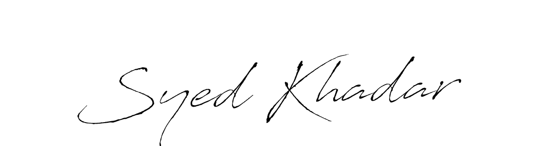 You can use this online signature creator to create a handwritten signature for the name Syed Khadar. This is the best online autograph maker. Syed Khadar signature style 6 images and pictures png