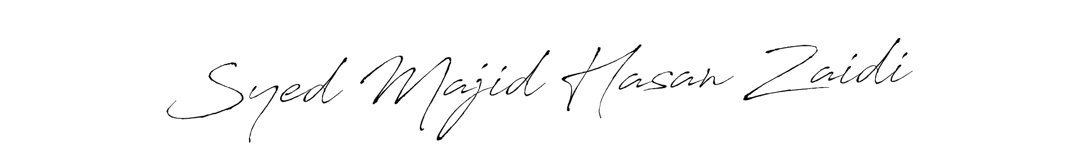 Similarly Antro_Vectra is the best handwritten signature design. Signature creator online .You can use it as an online autograph creator for name Syed Majid Hasan Zaidi. Syed Majid Hasan Zaidi signature style 6 images and pictures png