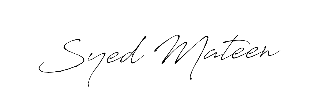 You should practise on your own different ways (Antro_Vectra) to write your name (Syed Mateen) in signature. don't let someone else do it for you. Syed Mateen signature style 6 images and pictures png