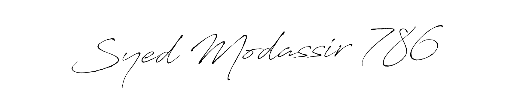 if you are searching for the best signature style for your name Syed Modassir 786. so please give up your signature search. here we have designed multiple signature styles  using Antro_Vectra. Syed Modassir 786 signature style 6 images and pictures png