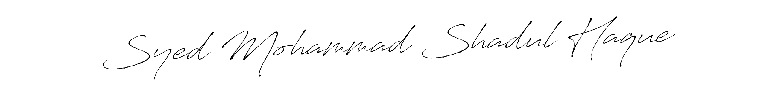 Similarly Antro_Vectra is the best handwritten signature design. Signature creator online .You can use it as an online autograph creator for name Syed Mohammad Shadul Haque. Syed Mohammad Shadul Haque signature style 6 images and pictures png