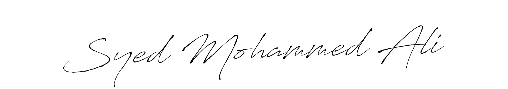 You should practise on your own different ways (Antro_Vectra) to write your name (Syed Mohammed Ali) in signature. don't let someone else do it for you. Syed Mohammed Ali signature style 6 images and pictures png