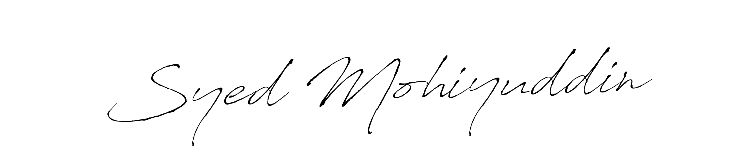 Antro_Vectra is a professional signature style that is perfect for those who want to add a touch of class to their signature. It is also a great choice for those who want to make their signature more unique. Get Syed Mohiyuddin name to fancy signature for free. Syed Mohiyuddin signature style 6 images and pictures png