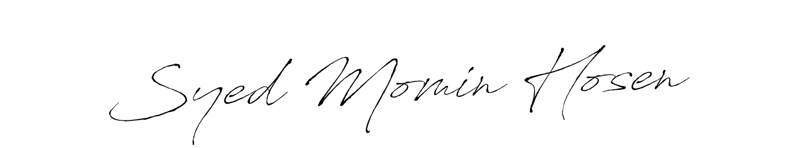 It looks lik you need a new signature style for name Syed Momin Hosen. Design unique handwritten (Antro_Vectra) signature with our free signature maker in just a few clicks. Syed Momin Hosen signature style 6 images and pictures png