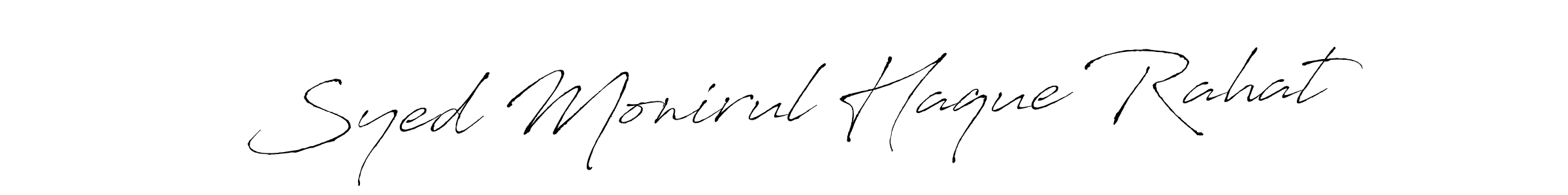 How to Draw Syed Monirul Haque Rahat signature style? Antro_Vectra is a latest design signature styles for name Syed Monirul Haque Rahat. Syed Monirul Haque Rahat signature style 6 images and pictures png